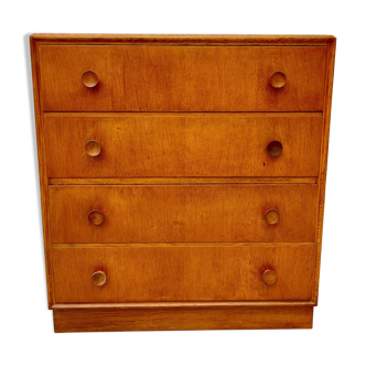 Commode vintage de la poitrine de chambre par Meredew