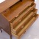 Mid Century Danish Teak Bureau by Riis Antonsen for Borge Hansen