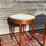 Louis XVl period mahogany bouillotte table