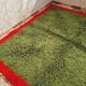 Moroccan Berber rug in green and red 300x200 cm – handmade rug