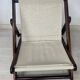 Pair of folding armchairs