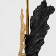 Pair of bronze and resin lamps by Philippe Cheverny, 1970s