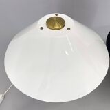 Pair of Mid-Century Brass & Metal Table Lamps by Napako, Czechoslovakia