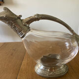 Pewter duck carafe