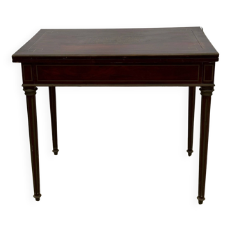 Boulle marquetry games table