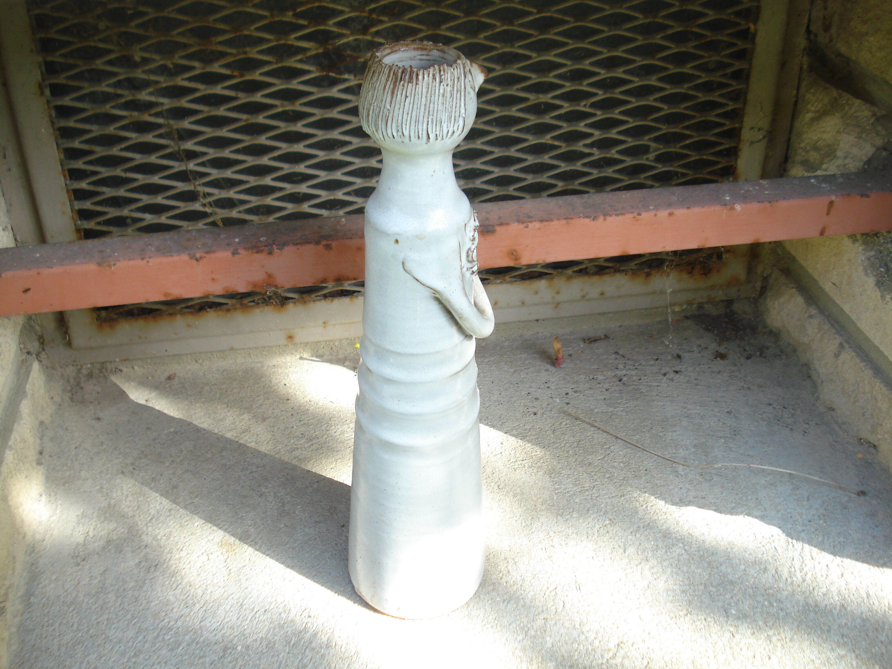 Anthropomorphic vase Jacques Pouchain Atelier Dieulefit 1950