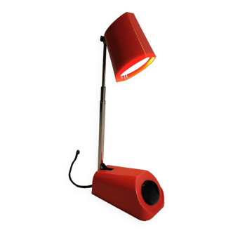 Danish Nordic Solar table or wall lamp in original red color