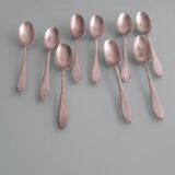 Set of silver-plated cutlery