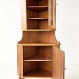 Vintage Scandinavian Corner Hutch