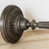 5-burner candlestick in silver bronze