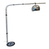 chrome metal arc lamp edited by Zonca Italy around 1970