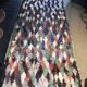 Tapis berbère Boucherouite, pièce unique artisanale