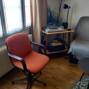 Fauteuils de bureau vintage orange pour Comforto 1980