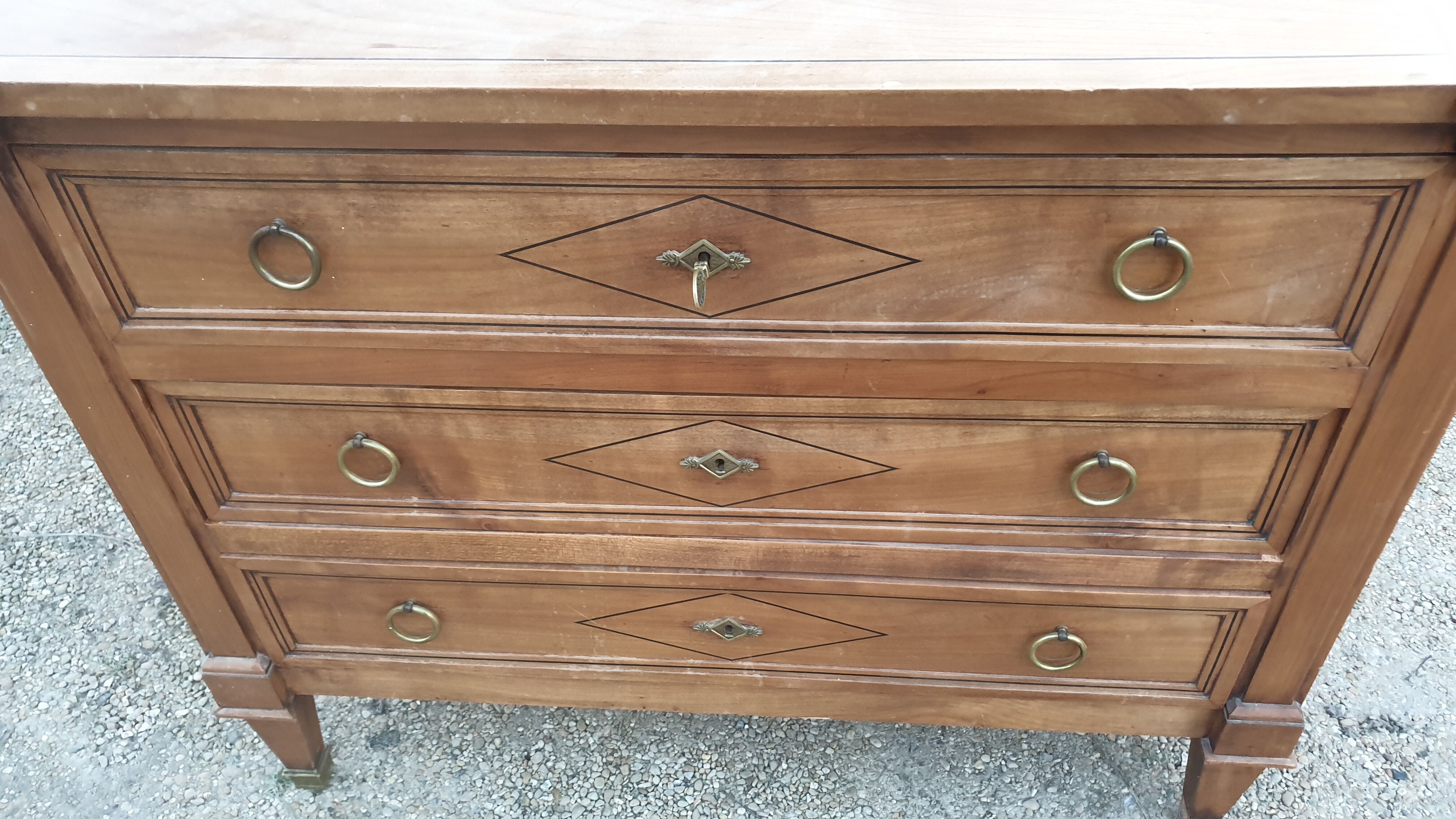 Louis XVI style chest of drawers
