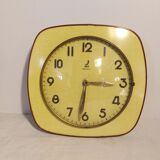 Clock Jaz Electric yellow