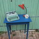 Console bleue