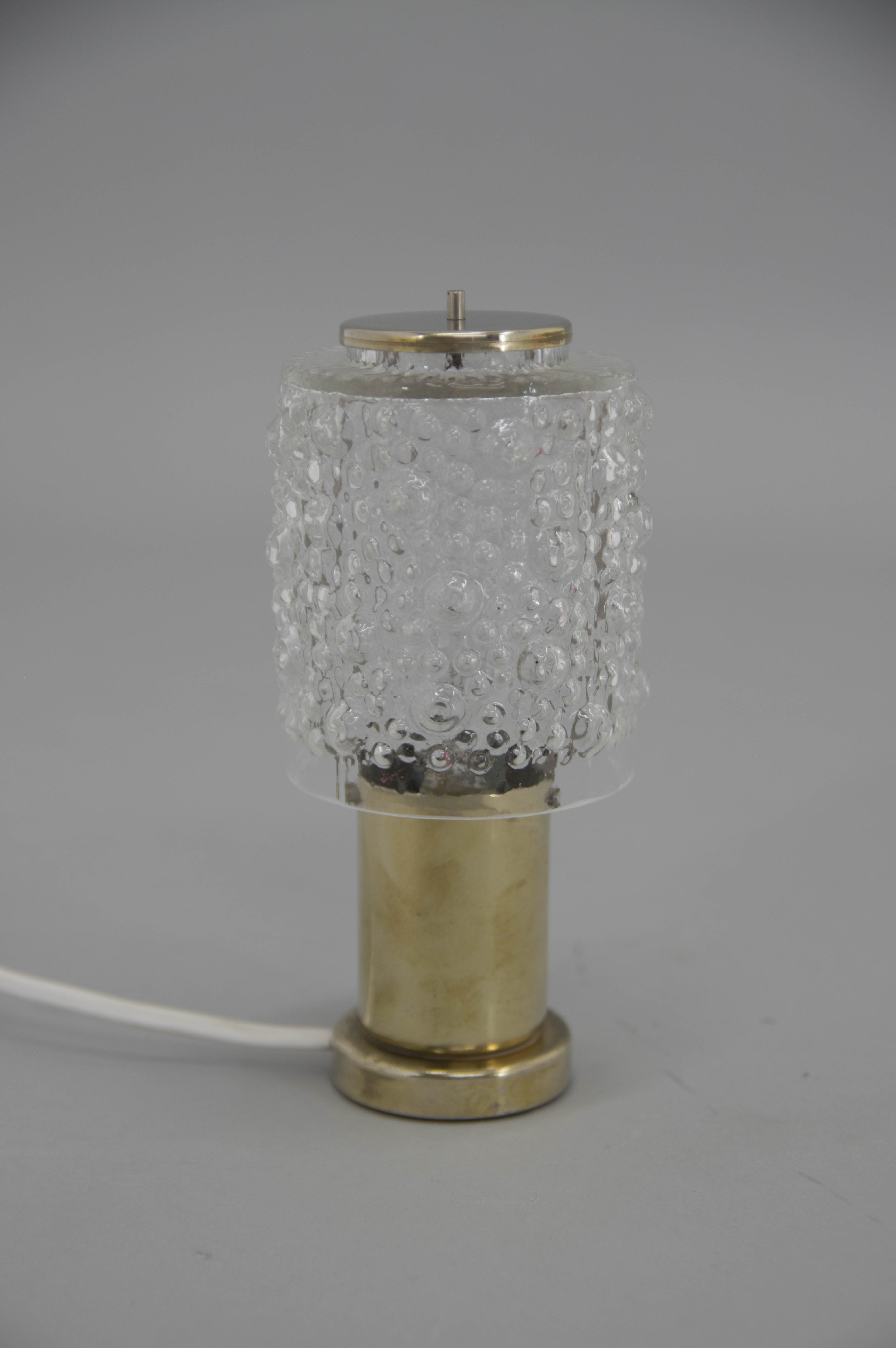 Mid-Century Table Lamp, Kamenický Šenov, 1970s