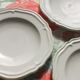 3 hollow white plates Cerenne Vallauris