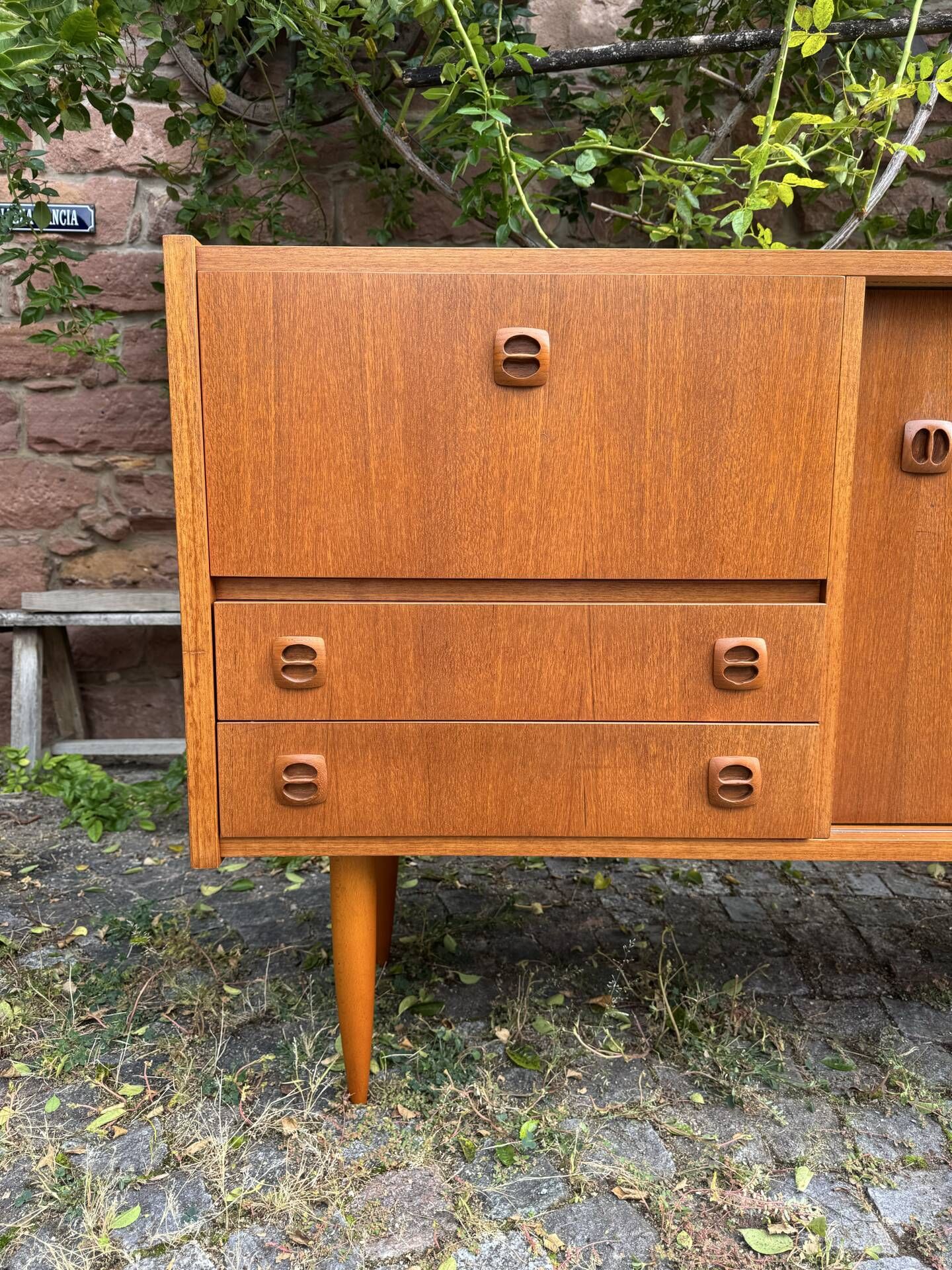 Vintage Scandinavian sideboard