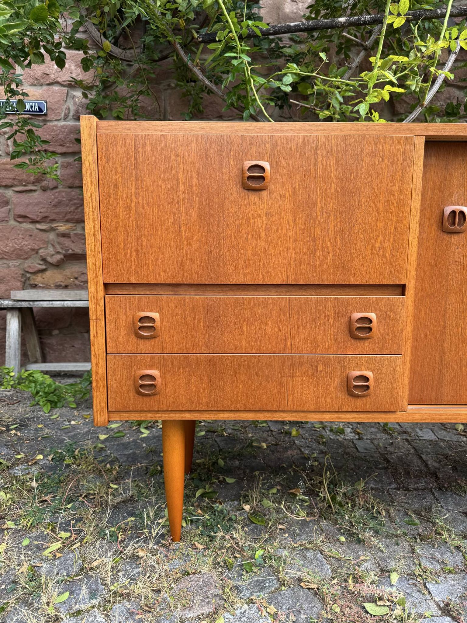 Vintage Scandinavian sideboard