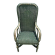 Vintage rattan armchair