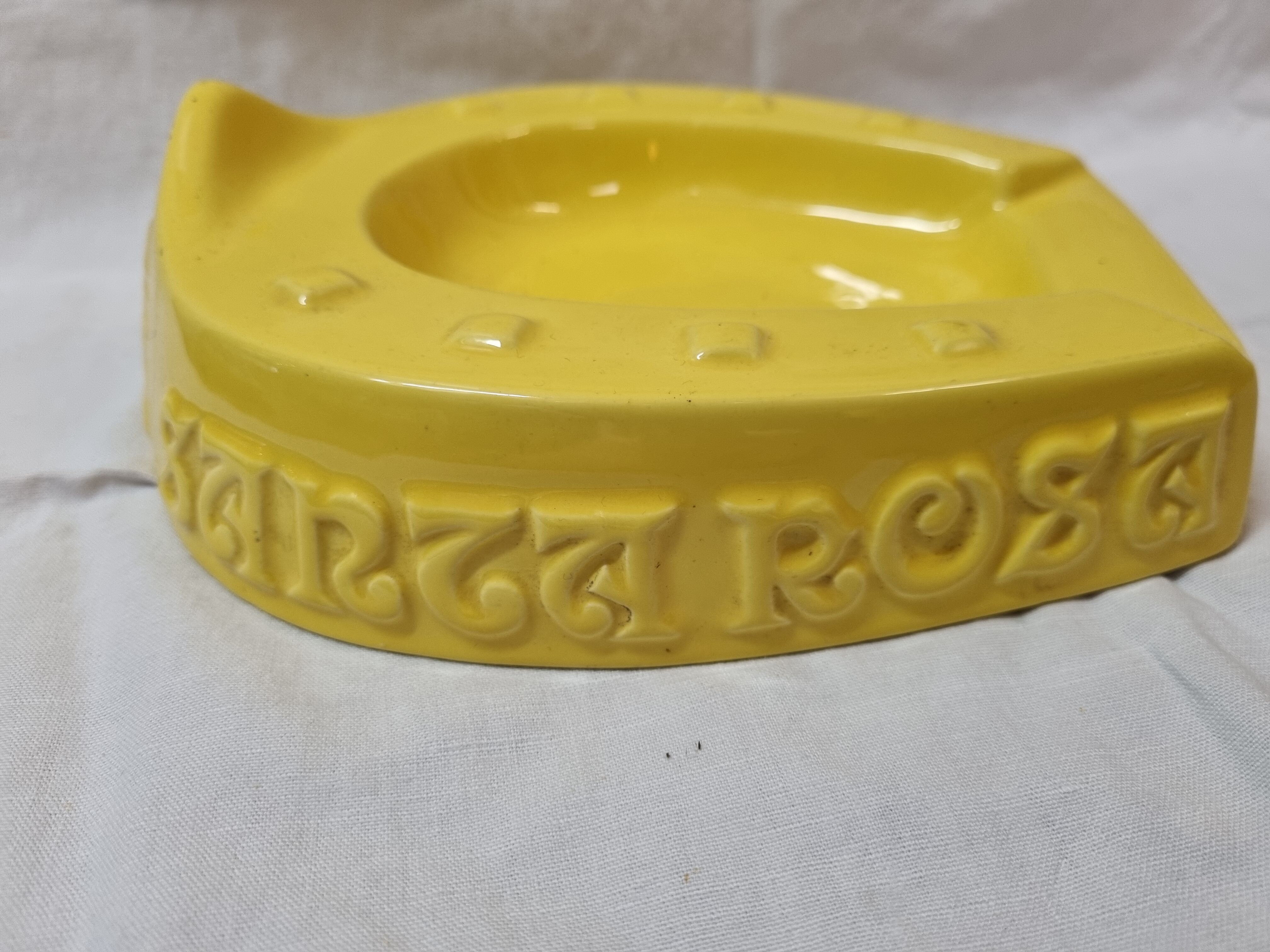 Ashtray horseshoe Henriot Quimper