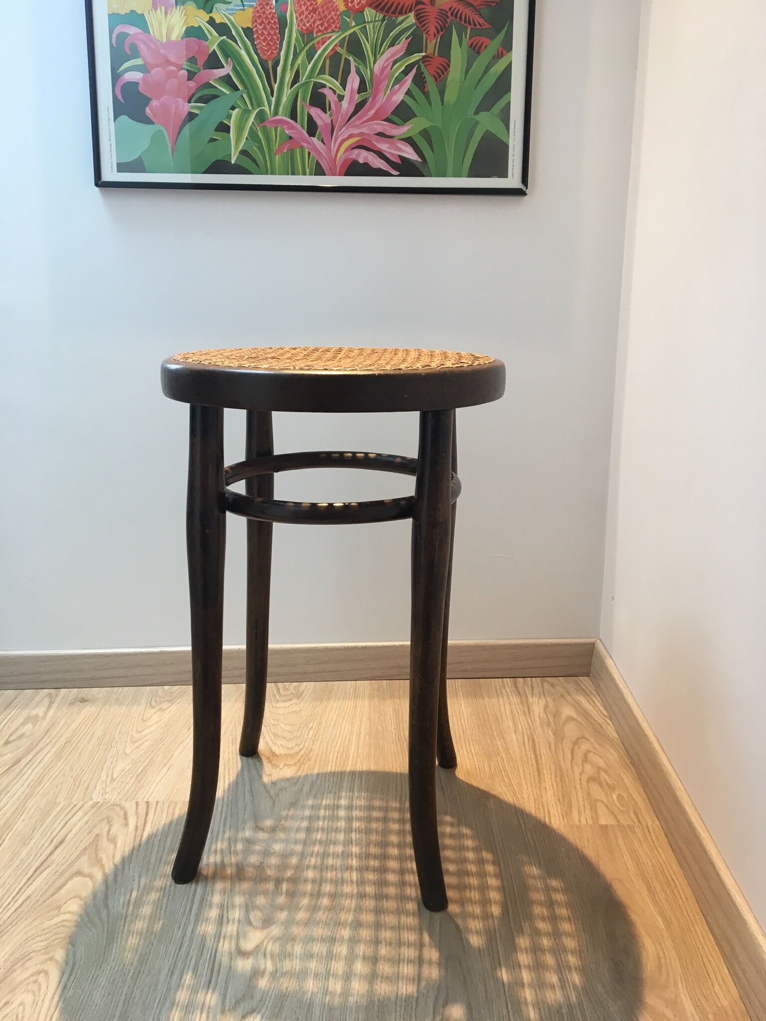 Tabouret Thonet debut du XX siècle