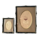 Pair of English Antique Metal Picture Frames in 2 different sizes
