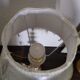 Lampe de table vintage en onyx et laiton, Italie