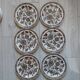 Ridgway Jacobean pattern English dinner plates