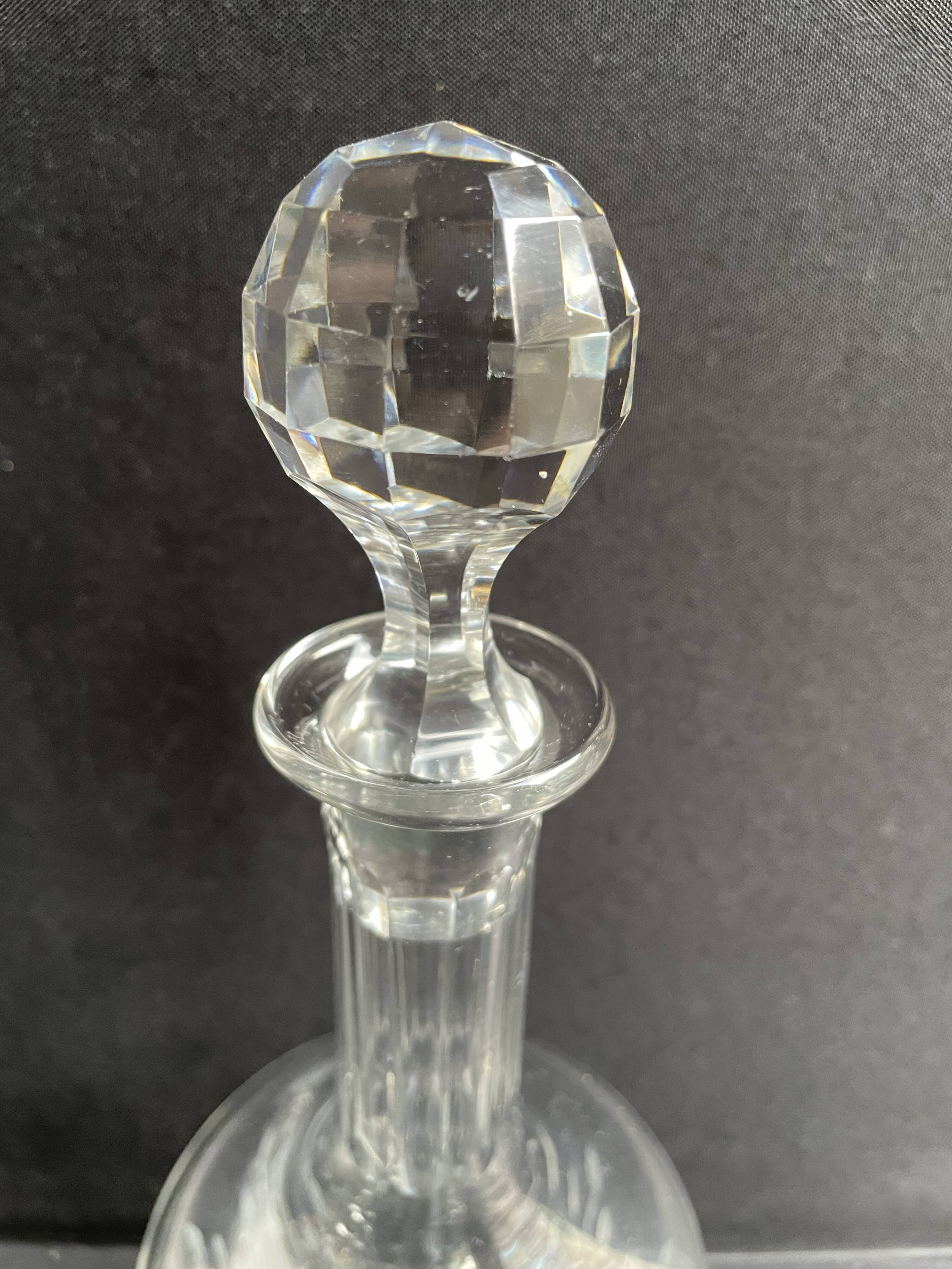 Baccarat water carafe Corneille service