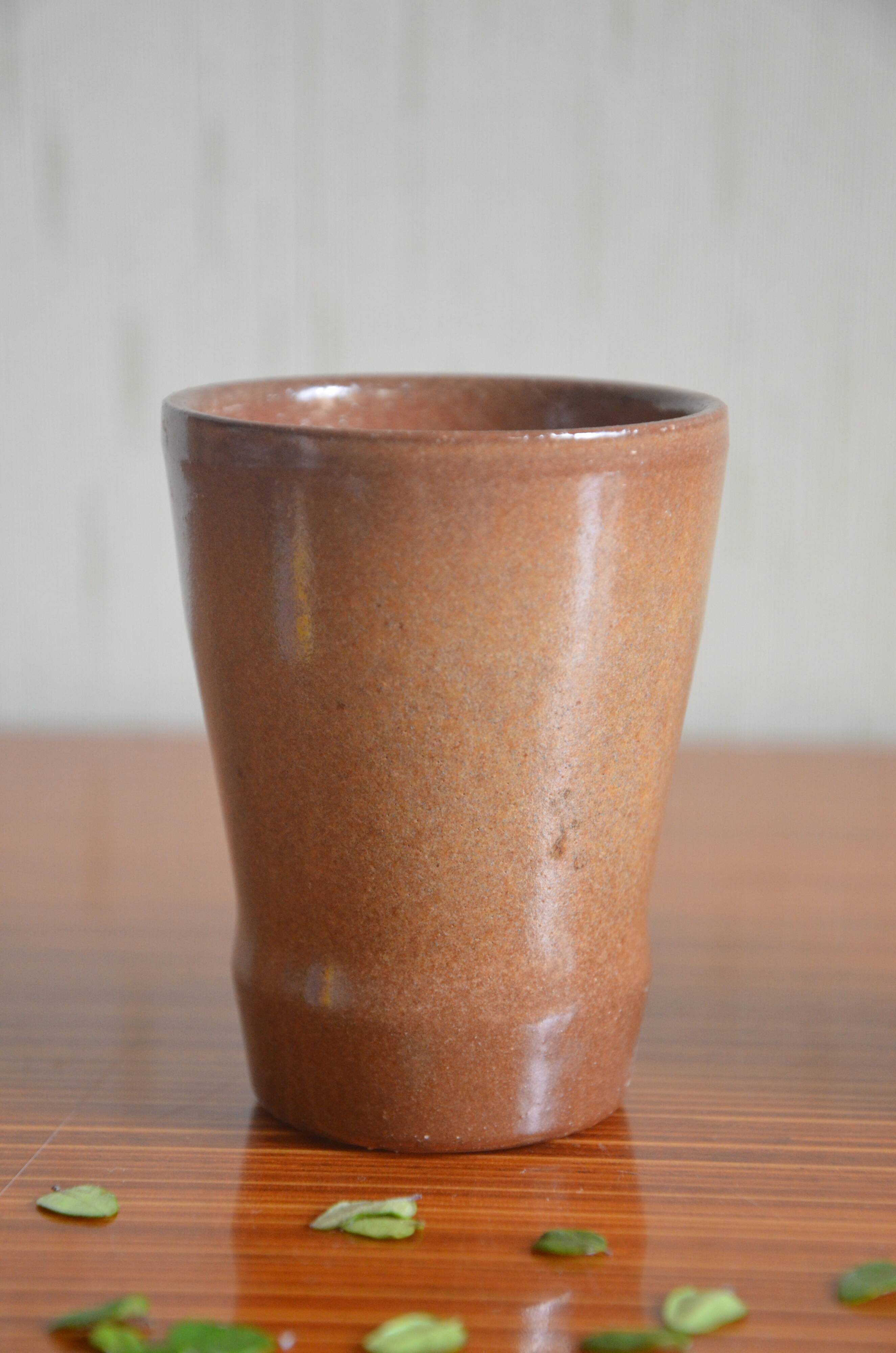 Set of 2 stoneware glasses C. Meridiano Vila Real