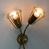 Chandelier and sconces by Emil Stejnar and executed by Rupert Nikoll 195°