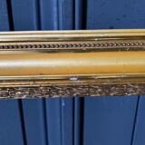 Gild frame nineteenth stucco decor of rinceaux