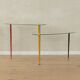 Table basse ARLECCHINO, Edoardo Paoli, Vitrex