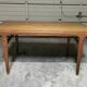 Vintage Scandinavian design table in Teak asymmetric extension by Johannes Andersen 1960