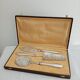 Cutlery with minerva silver handle
