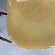 Eames Herman Miller DSW side chairs in greige, seafoam green, light ochre and parchment with slight