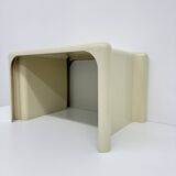 Italian Modern Plastic Side Table attributed to Giotto Stoppino for Elco