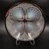 Rare Art Deco opalescent glass bowl with geometric shell motif by Lalique