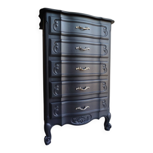 Chiffonnier vintage noir