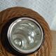 Vintage 70s rattan bamboo thermos carafe