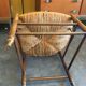Mulched chair called "good woman", Oak, Restoration period