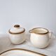 Set of 2 vintage coffee cups, pot and sugar bowl '1970s - Torgau