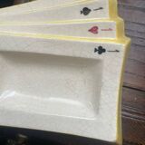 1950s Square Ace Ashtray