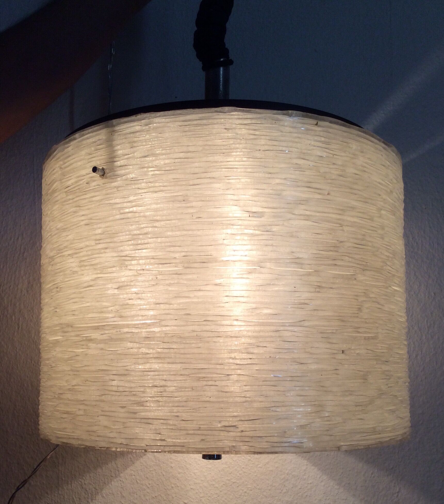 Perspex adjustable hanging 70s