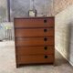 Vintage teak shoe cabinet – 1960s
