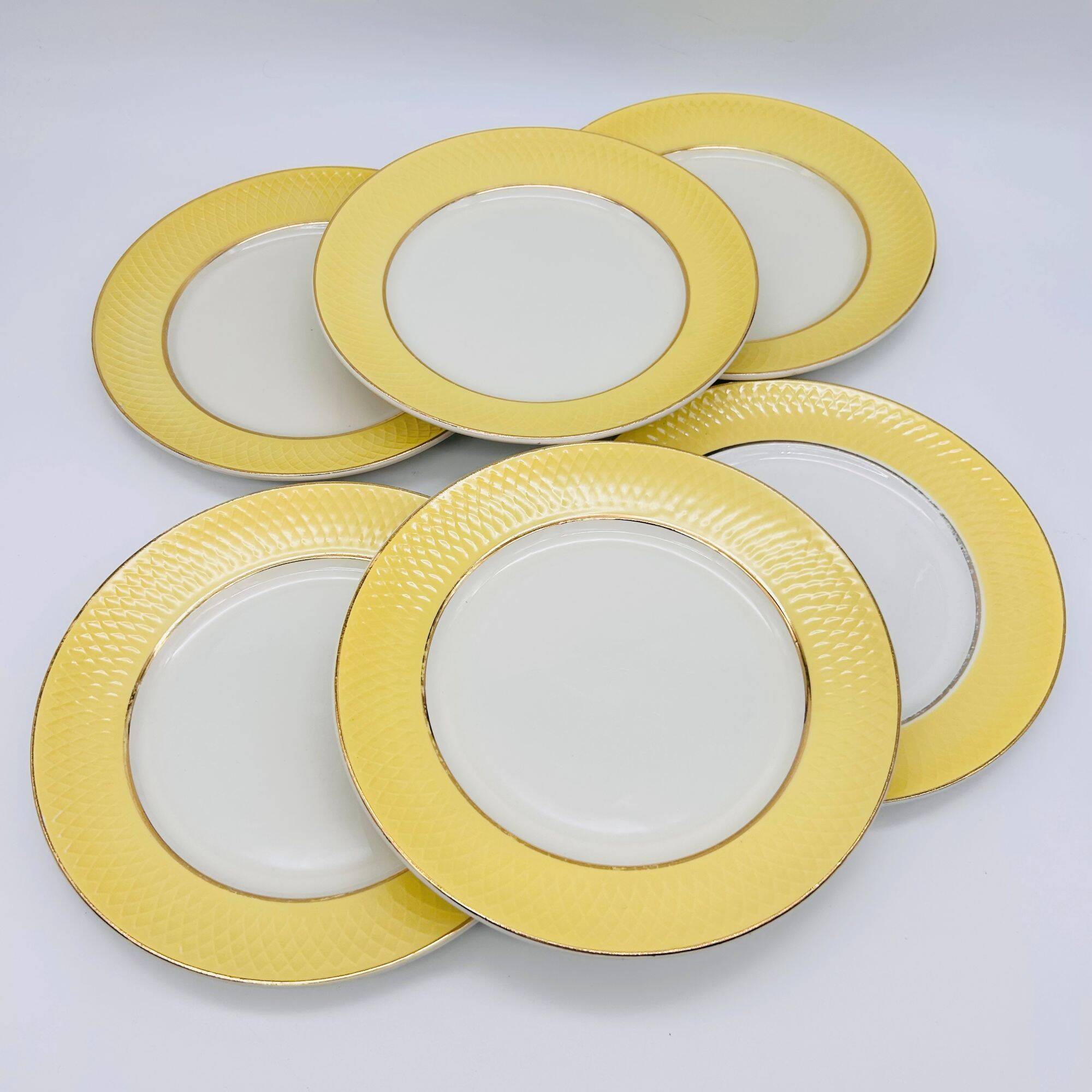 6 Flat Plates "Orchies Moulin des Loups"