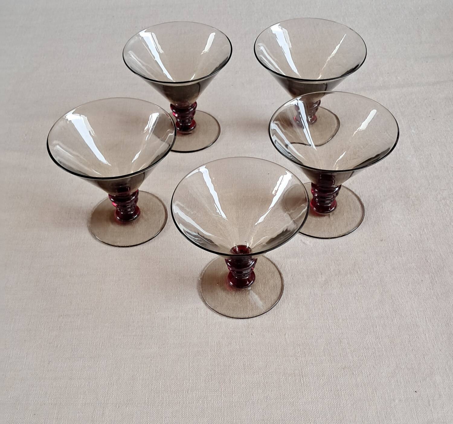 Cocktail glasses