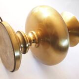 Large golden foot lamp